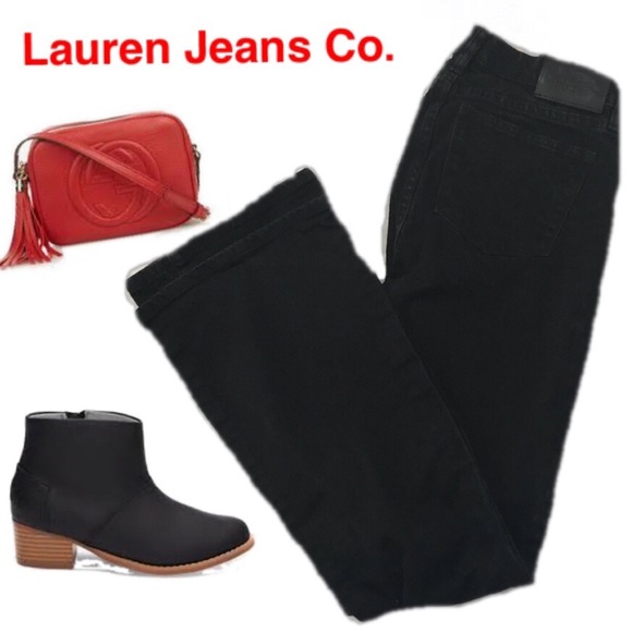 CLEARANCE:Ralph Lauren Jeans Co. Black Jeans Sz. 6